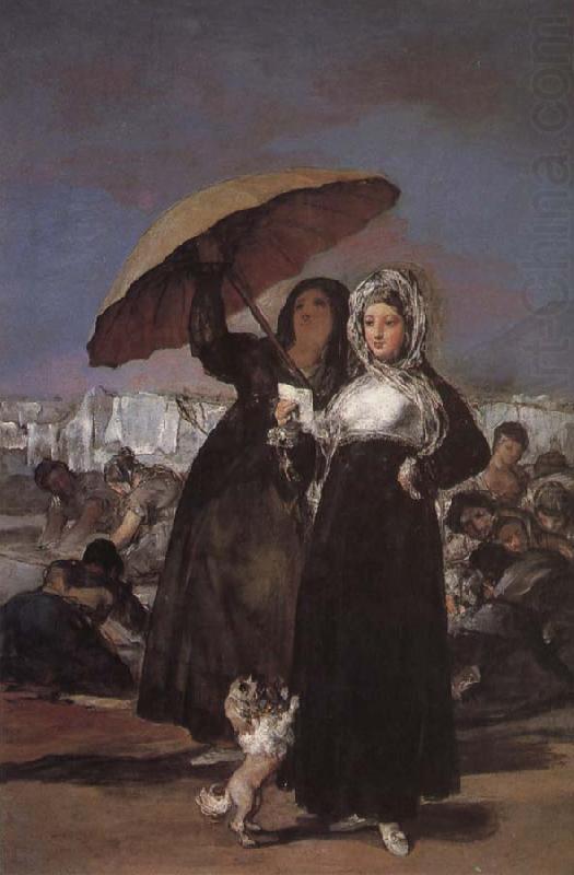 Francisco Goya Les Jeunes china oil painting image